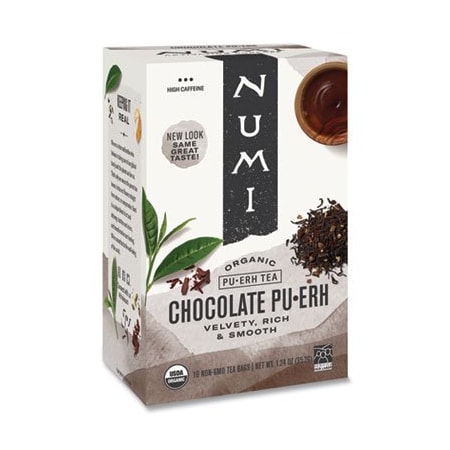 Numi Chocolate Puerh, Filterbag, Black Tea, 1.13 oz., 16 PK 10360